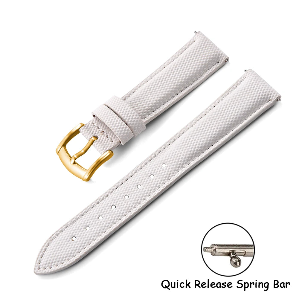 Quality Sailcloth Watch Strap18/19/20/22mm Quick Release Leather Band Waterproof Sailcloth Bracelet for Omega Seiko Cartier Belt