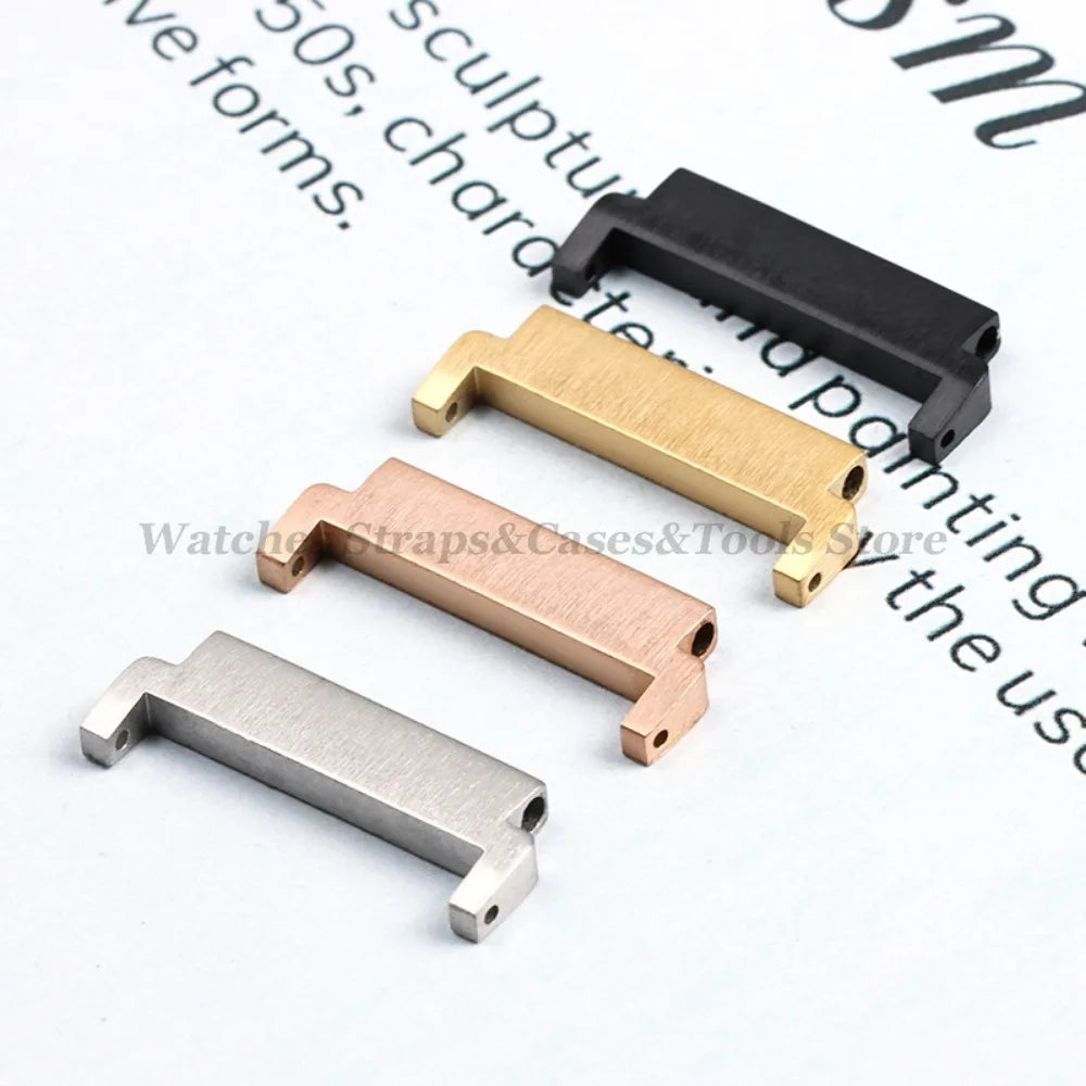 2pcs Quick Release Watch Strap Adapters 18–22mm