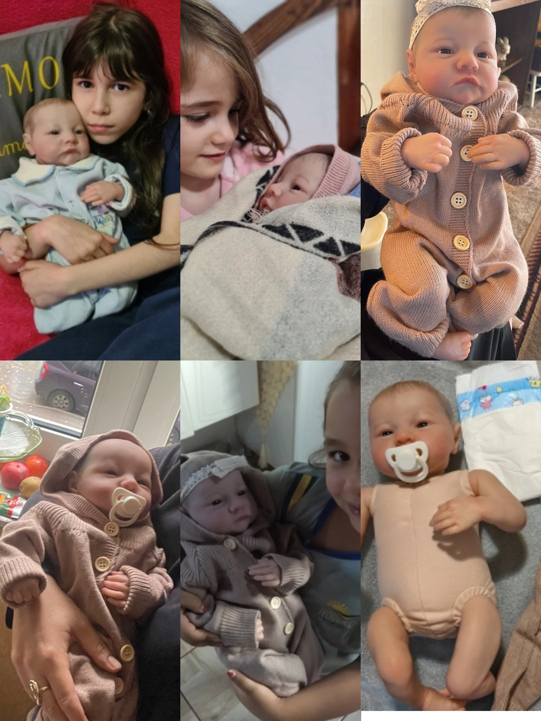 19″ Levi Finished Reborn Baby Doll – Awake Sleeping Newborn with 3D Skin & Visible Veins