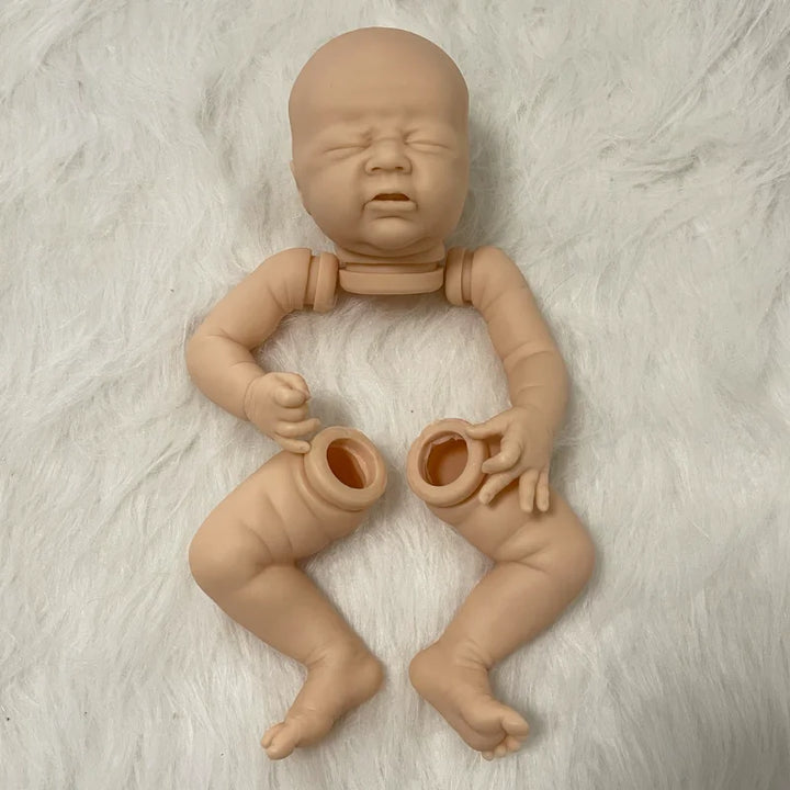 18″ Odessa Unpainted Reborn Baby Doll Kit – Blank Vinyl DIY Parts