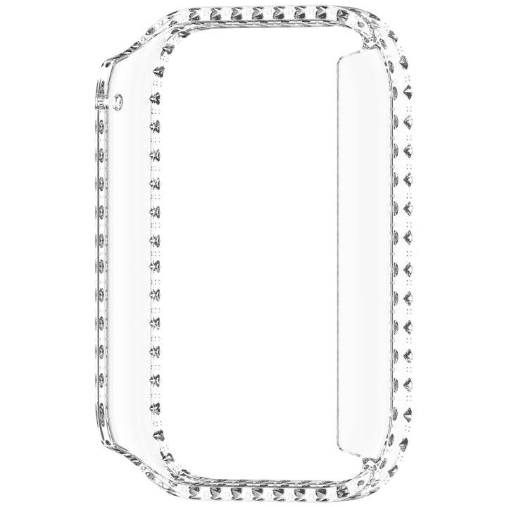 Hollow PC Protective Case with Rhinestones for Xiaomi Mi Band 9 Pro
