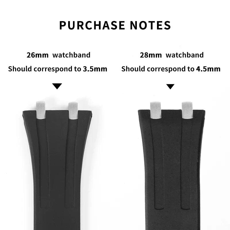 End Link Conversion Kit for AP Royal Oak Offshore Watch Strap
