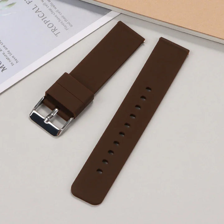Soft Silicone Quick Release Watch Strap 10–24mm – Universal