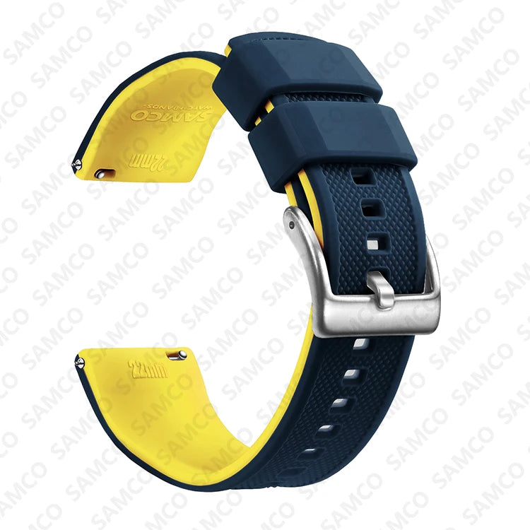 Premium Silicone Quick-Release Watch Band 18/20/22mm