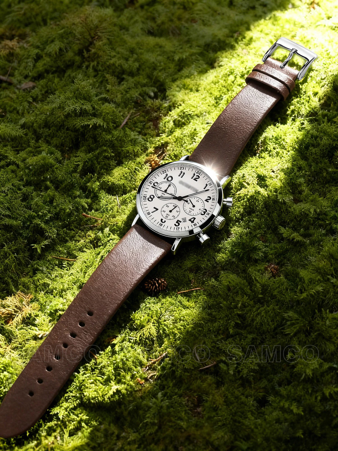 Minimalist Leather Watch Strap 12–22mm