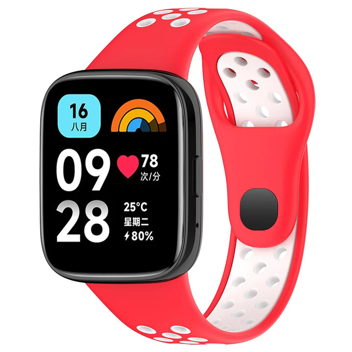 Dual-Color Silicone Strap for Redmi Watch 3/3 Lite