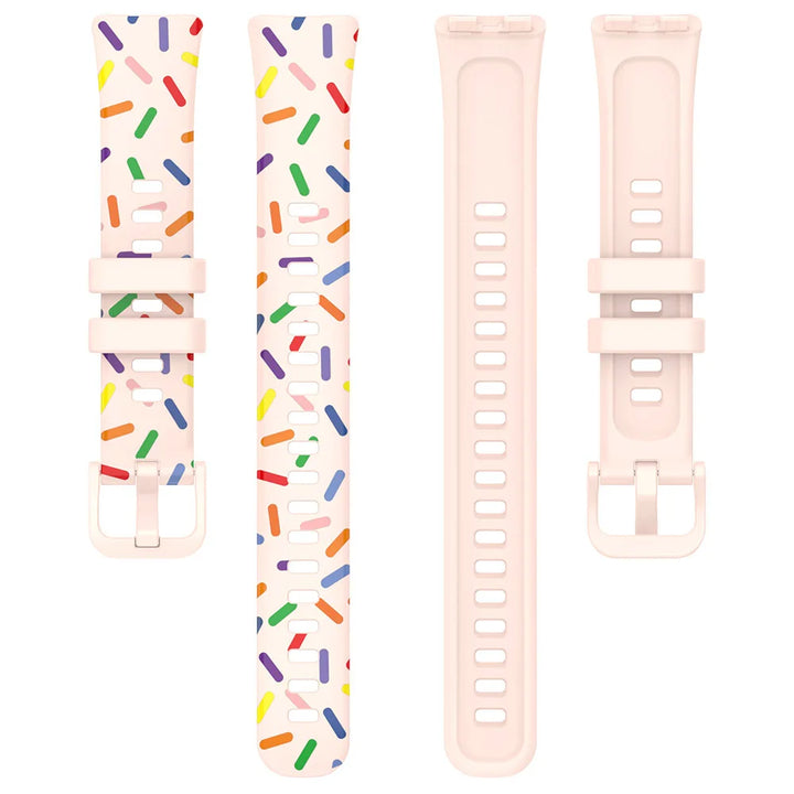 Printed Silicone Strap for Huawei Band 8-10