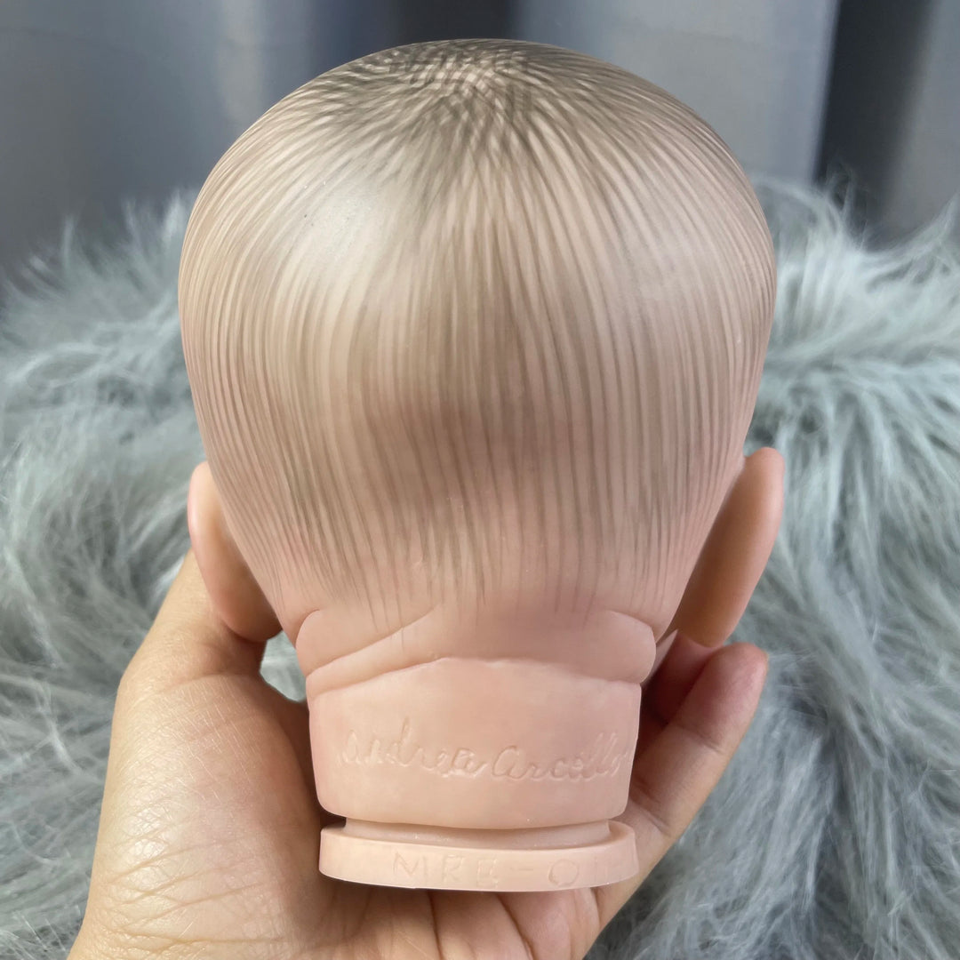 17″ Finished Painted Blossom Reborn Doll Kit – 3D Skin, Visible Veins with Eyelashes & Cloth Body
