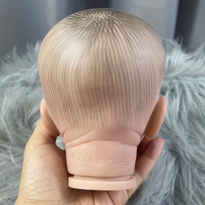 17″ Finished Painted Blossom Reborn Doll Kit – 3D Skin, Visible Veins with Eyelashes & Cloth Body