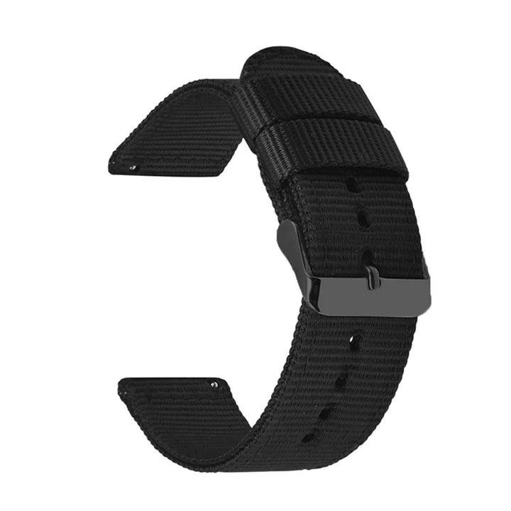 18mm 20mm 22mm 24mm Quick Release Watch Band Canvas Nylon Watch Strap for Garmin Fenix 5x Gps for Huawei Gt2 Wristband Bracelet