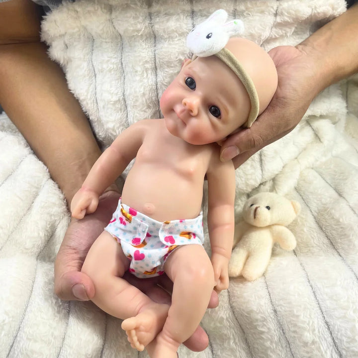 13" Mini Adorable Bettie Full‑Silicone Reborn Doll