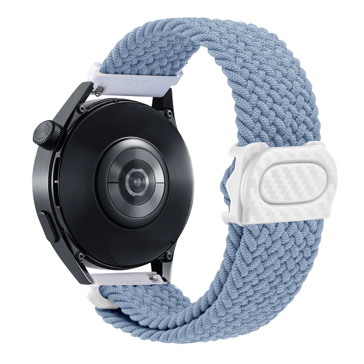 Nylon Braided Loop Watch Strap 20-22mm for Samsung Galaxy Watch & Huawei GT Series