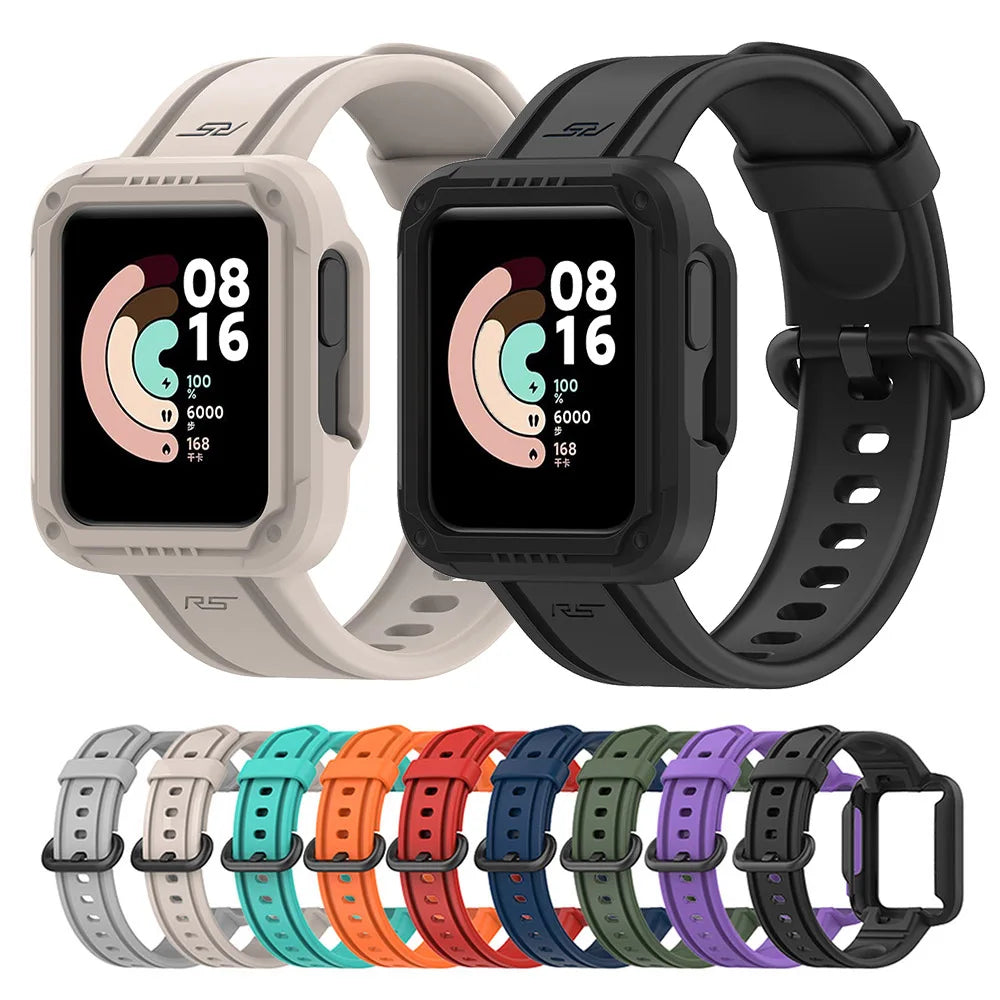 Integrated Silicone Strap for Redmi Watch 2/2 Lite & Mi Watch Lite