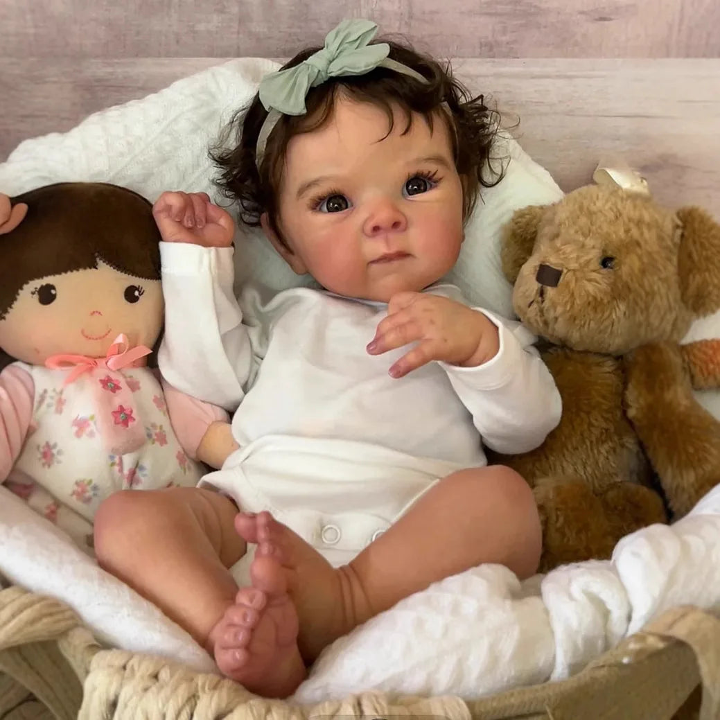18″ Bettie Lifelike Reborn Baby Doll – Soft Body Vinyl with 3D Painted Skin