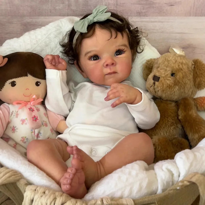 18″ Bettie Lifelike Reborn Baby Doll – Soft Body Vinyl with 3D Painted Skin
