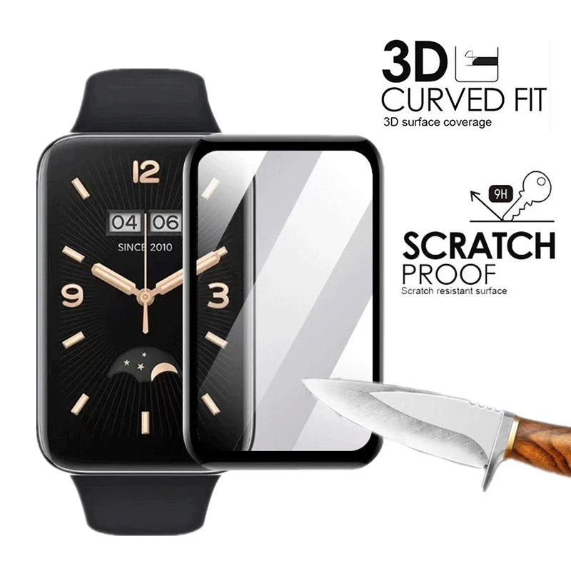 3D Curved Screen Protector for Xiaomi Mi Band 4-7 / 7 Pro