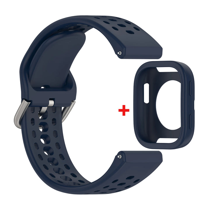 Silicone Strap with Protective Case for Amazfit Bip 6