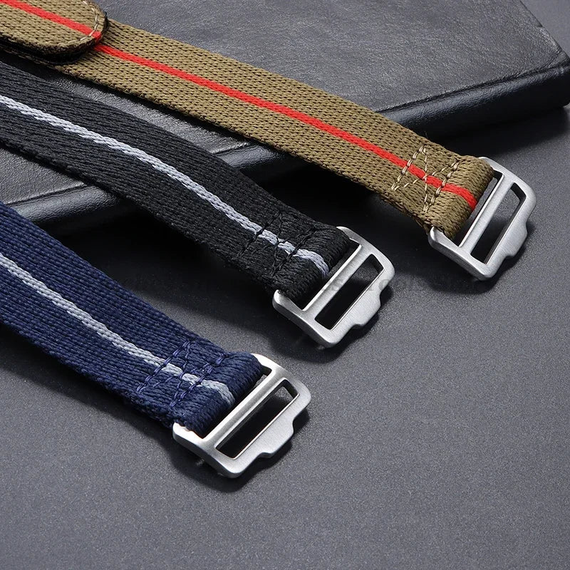Nylon Canvas Watch Strap – 20/22mm, Tudor & Seiko, Military Style