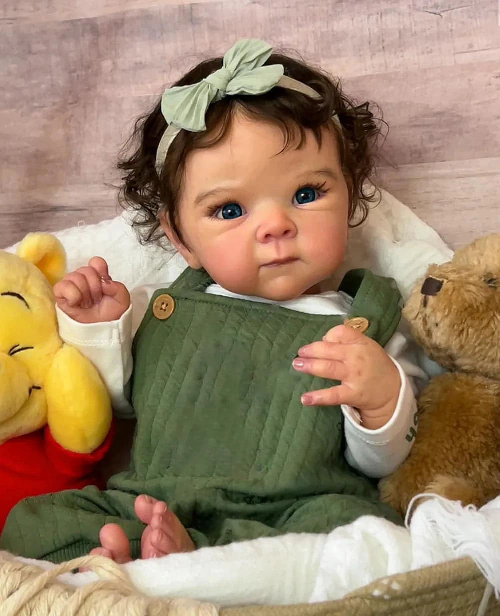 18″ Bettie Lifelike Reborn Baby Doll – Soft Body Vinyl with 3D Painted Skin