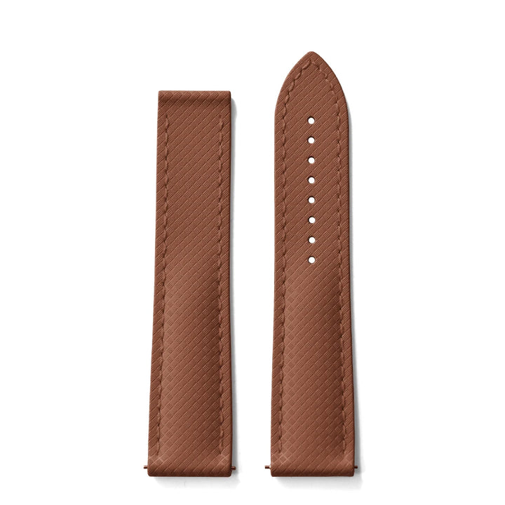 NATOBELT New Design FKM Rubber Watch Strap 20mm 22mm Folding Pin Buckle Quick Release For Omega X Swatch MoonSwatch Seiko