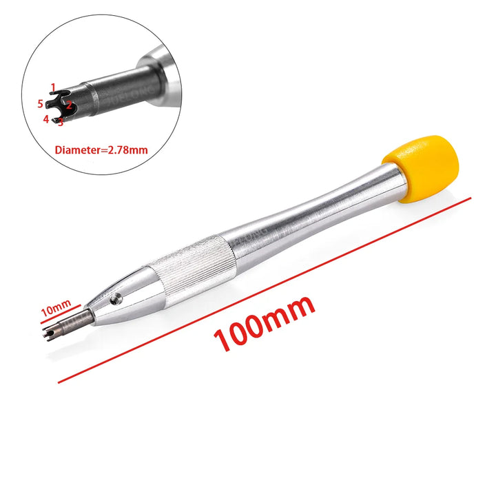 Pentagon Precision Screwdriver for Watch Case Bezels