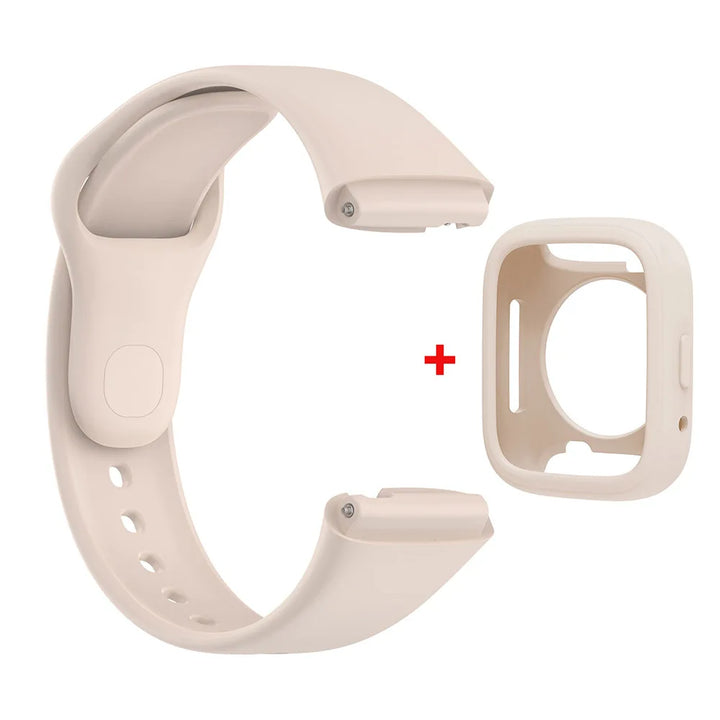 Silicone Strap & Protective Case for Redmi Watch 3 Active/Lite