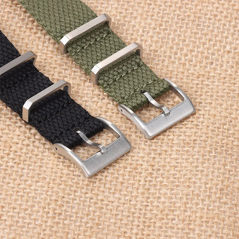 Cotton Nylon Military Watch Strap 20/22mm (Sport Band)