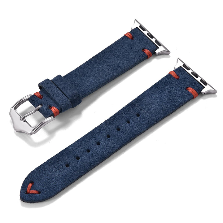 Suede Leather Strap for Apple Watch Band 49mm 44mm 41mm 42mm 38mm 46mm Bracelet Men Women iWatch Ultra Series 2 10 9 8 7 SE 5 4