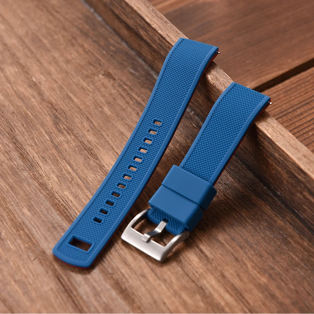 JUELONG Premium Silicone Watch Band Quick Release Rubber Watch Strap 20mm Watch Strap Watch Replacement Watchband