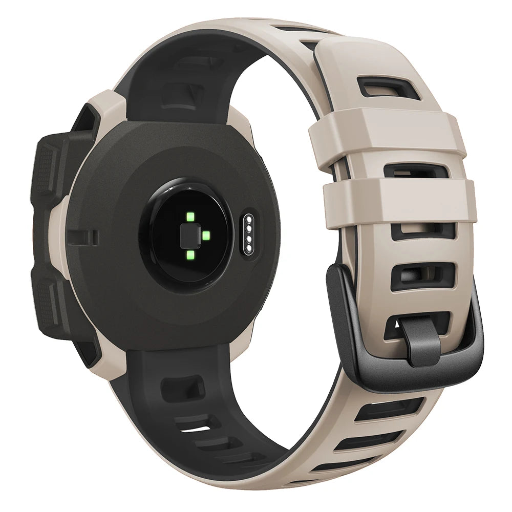 Silicone Replacement Watch Strap 22mm for Garmin Instinct & Instinct Esports