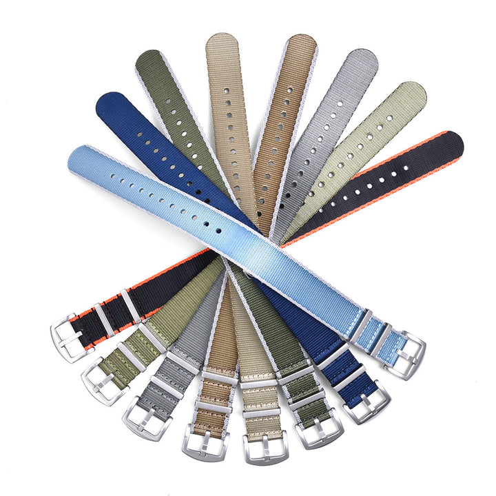 High Density Nylon Watchband for Omega Seamaster Premium Quality Bracelet for Rolex Waterproof Sweat-Proof 20mm 22mm Strap