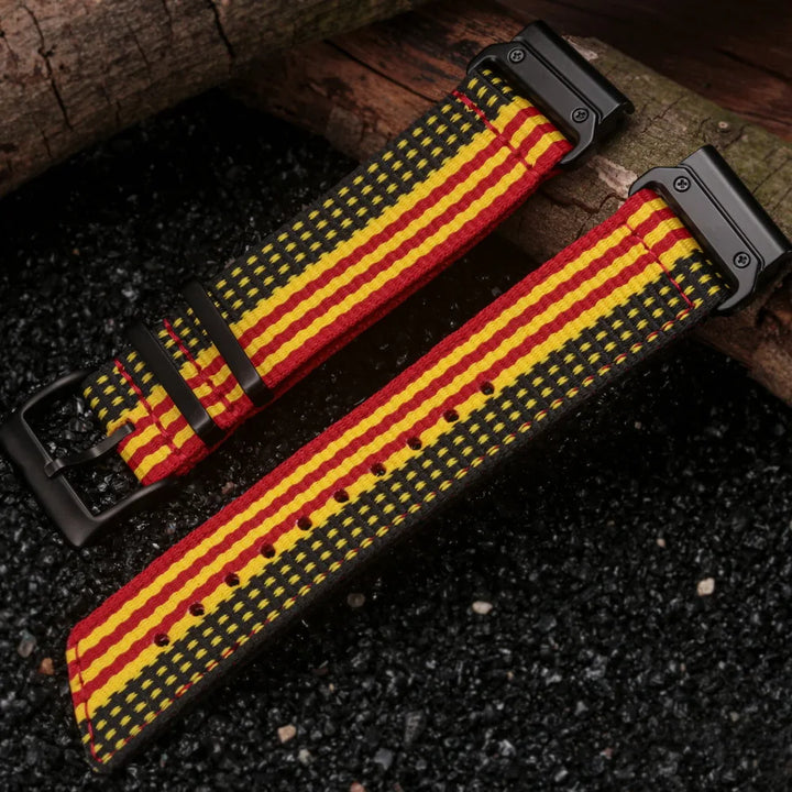 Nylon QuickFit Watch Strap – 22/26mm for Garmin Fenix 6/7/8, Epix, Instinct, Tactix, MARQ