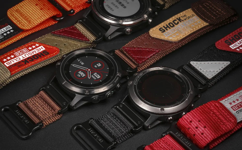 Quickfit Nylon Watch Strap – 20–26mm for Garmin Fenix, Epix & More