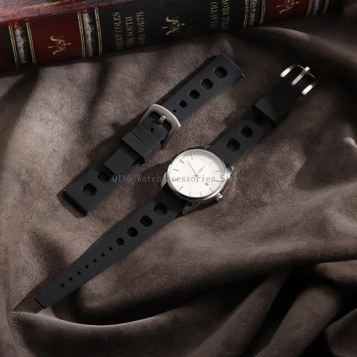 Universal Soft Silicone Quick Release Watch Strap – 20/22mm Tropical