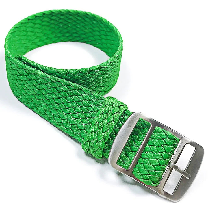 Perlon Woven Nylon Watch Strap (14–22mm)