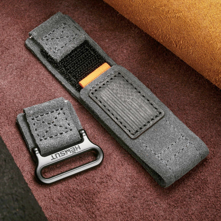HEMSUT Suede Leather Strap for Huawei – Quick Release, 20/22mm