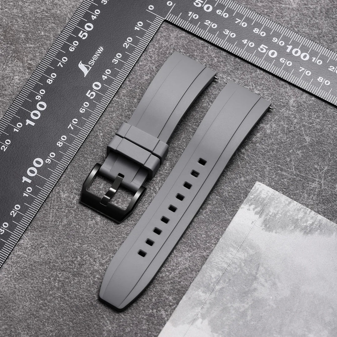 Maikes Rubber Watch Bands, Quick Release, 19mm 20mm 21mm 22mm 23mm 24mm, Accessories Watch Strap For LONGINES IWC TISSOT