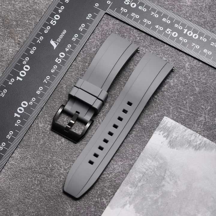 Maikes Rubber Watch Bands, Quick Release, 19mm 20mm 21mm 22mm 23mm 24mm, Accessories Watch Strap For LONGINES IWC TISSOT