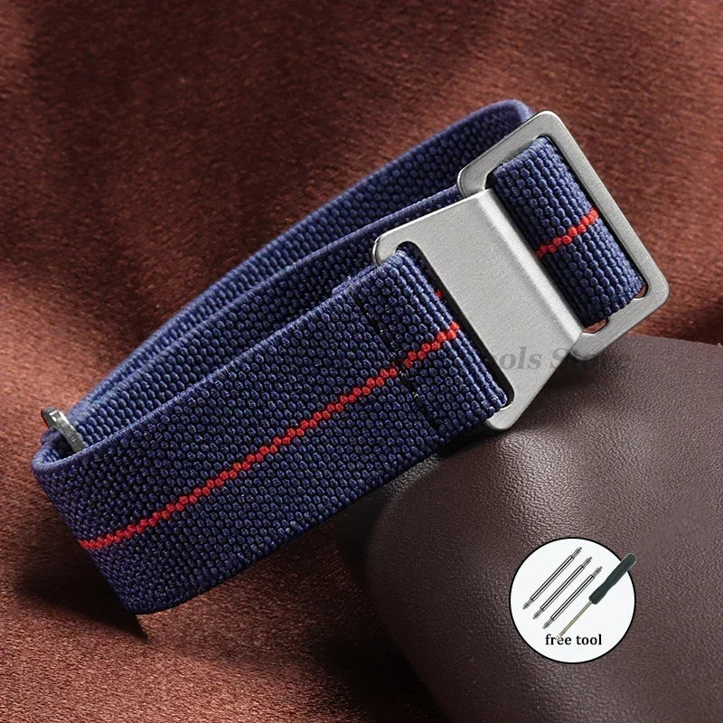Elastic Nylon Watch Strap 18/20/22mm (Sport Band)