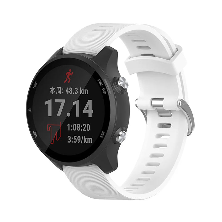 20mm Garmin Silicone Replacement Strap – Forerunner & Vivoactive Series