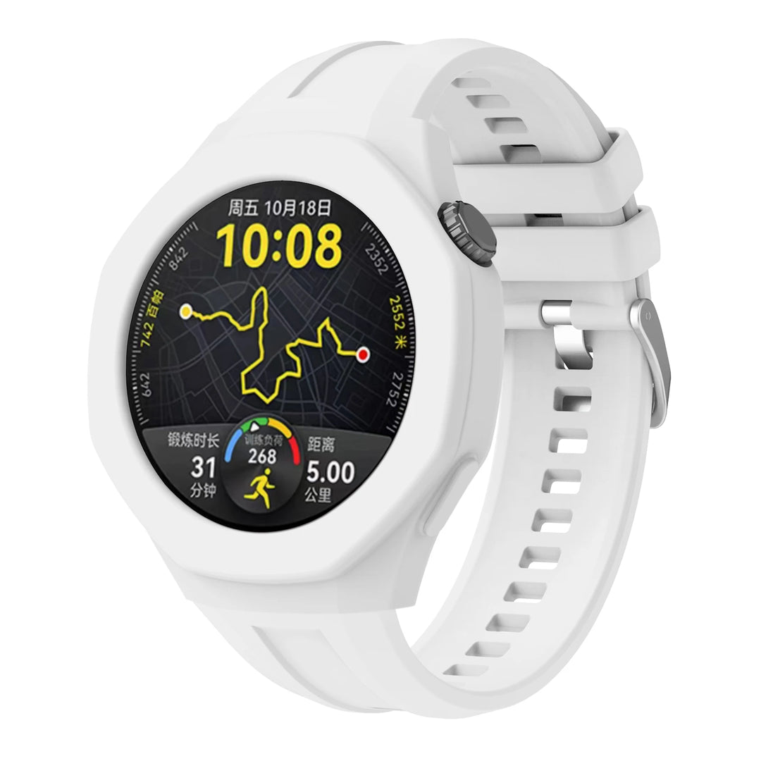 Silicone Strap & Protective Case for Huawei Watch GT5 Pro 46mm