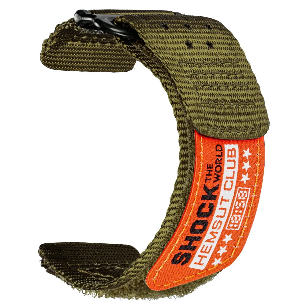 HEMSUT Nylon Replacement Watch Band for Casio G-Shock DW, GA, BA, M Series