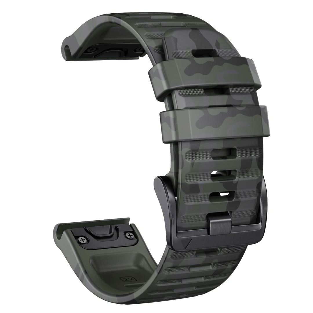 EasyFit Silicone Watch Strap 22/26mm Quick Release for Garmin Fenix & Epix Pro Gen2