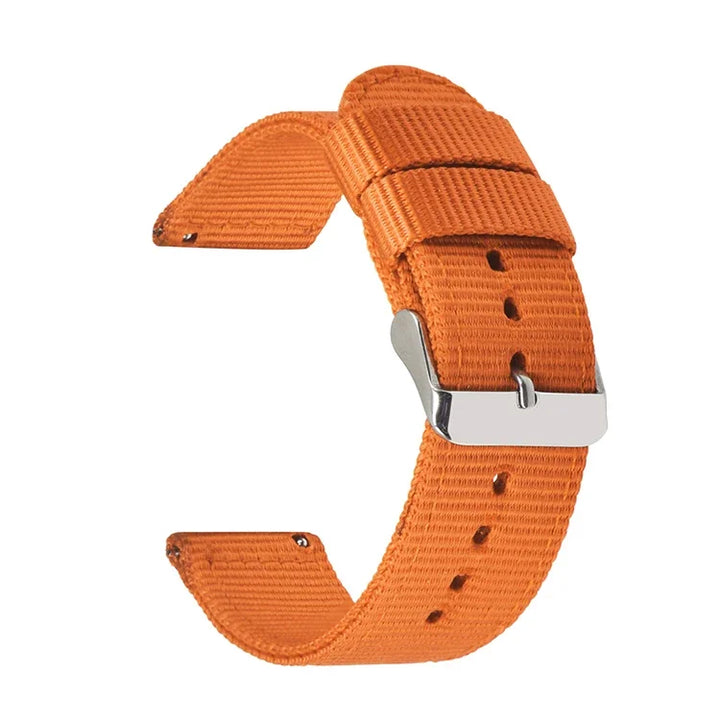 18mm 20mm 22mm 24mm Quick Release Watch Band Canvas Nylon Watch Strap for Garmin Fenix 5x Gps for Huawei Gt2 Wristband Bracelet