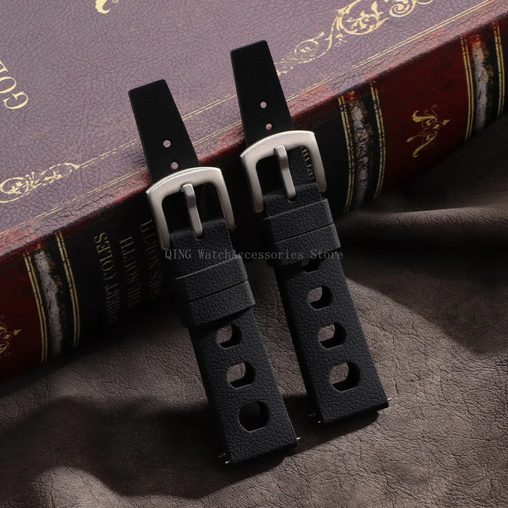 Universal Soft Silicone Quick Release Watch Strap – 20/22mm Tropical