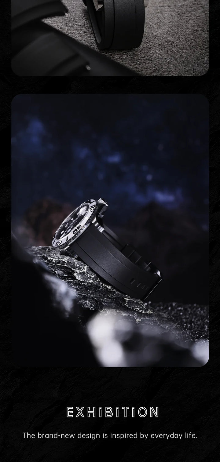 Quick Release Rubber Watch Strap 19mm 20mm 21mm 22mm 23mm 24mm Accessories Smart Watch Band For ROLEX IWC OMEGA Bracelet