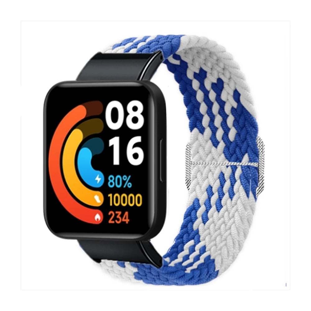 Elastic Braided Nylon Strap for Redmi Watch 2 Lite