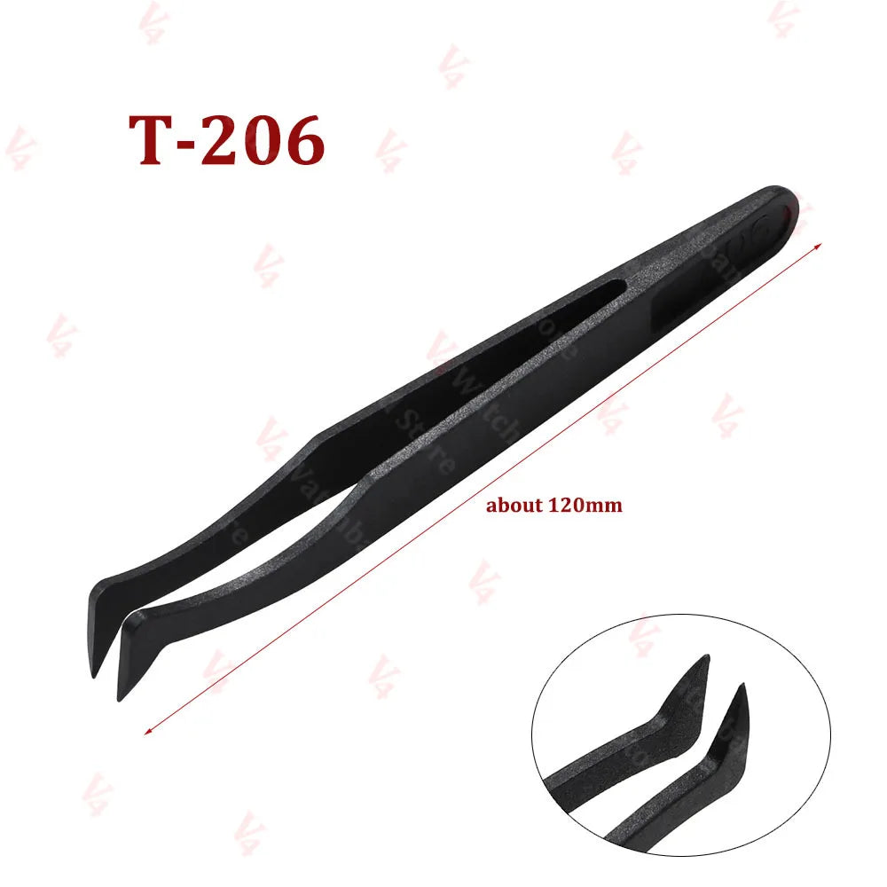 Carbon Fiber Watch Tweezers – Anti-Static Tool for Watch Repair