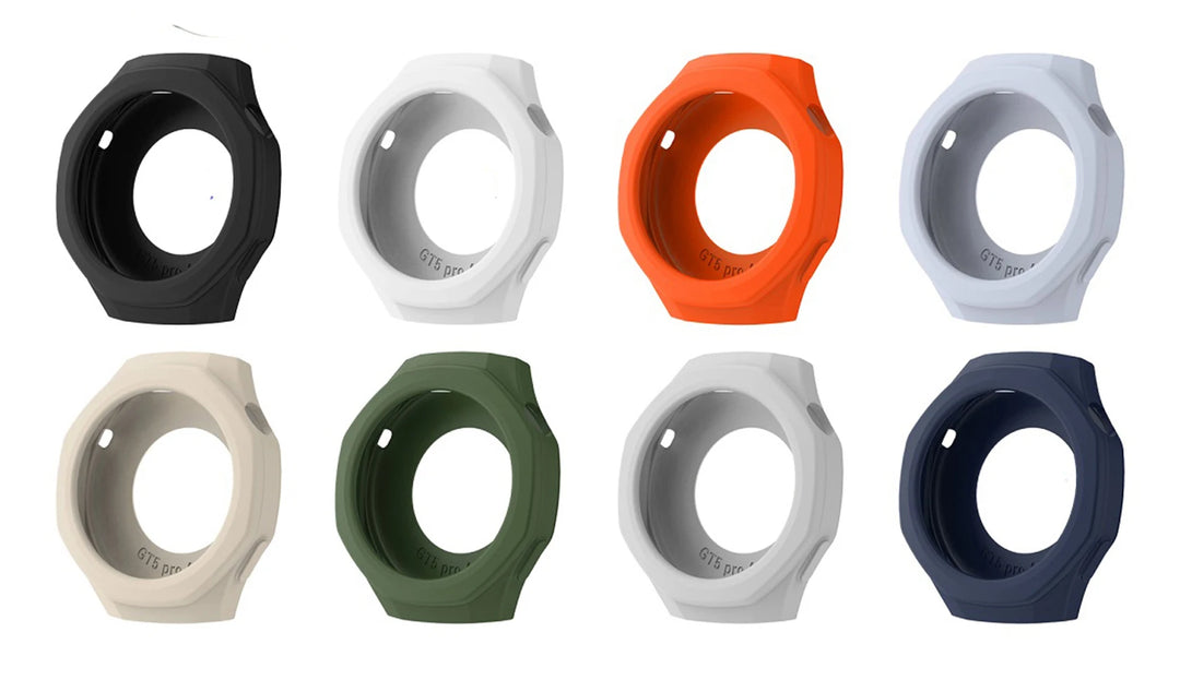 Silicone Strap & Protective Case for Huawei Watch GT5 Pro 46mm