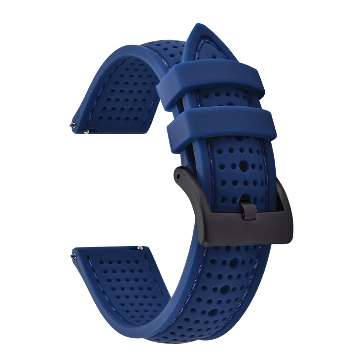 NATOBELT Soft Porous Rubber Watch Strap – Quick Release (18-22mm)